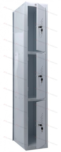 Шкаф для раздевалок ПРАКТИК усиленный ML 03-30 (дополнительный модуль) фото