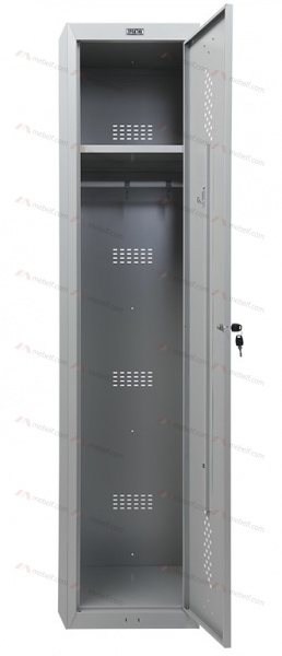 Шкаф для раздевалок ПРАКТИК усиленный ML 01-40 (дополнительный модуль) фото. Фото N3