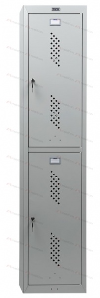 Шкаф для раздевалок ПРАКТИК усиленный ML 02-40 (дополнительный модуль) фото. Фото N2