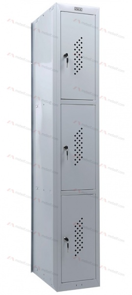 Шкаф для раздевалок ПРАКТИК усиленный ML 03-30 (дополнительный модуль) фото. Фото N5