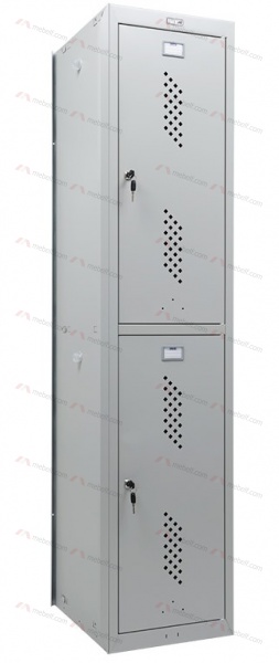 Шкаф для раздевалок ПРАКТИК усиленный ML 02-40 (дополнительный модуль) фото