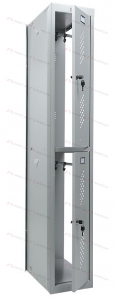 Шкаф для раздевалок ПРАКТИК усиленный ML 02-30 (дополнительный модуль) фото. Фото N3