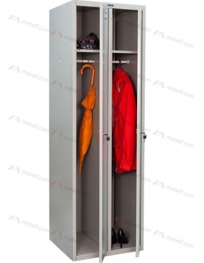 Шкаф металлический для одежды ПРАКТИК LS 21-80 фото