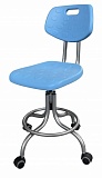 Стул (кресло) винтовой, сиденье и спинка полиуретан КР10-1 (2) фото